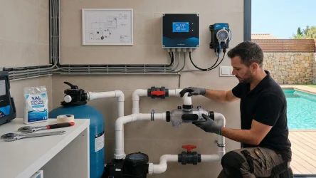 Cómo cambiar tu piscina de cloro a sal mediante electrólisis salina paso a paso